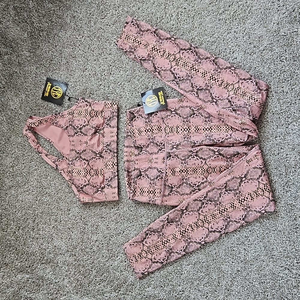 Sports Bra and Legging Set